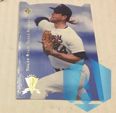 1995 Upper Deck SP Die Cut Salute #2 Nolan Ryan